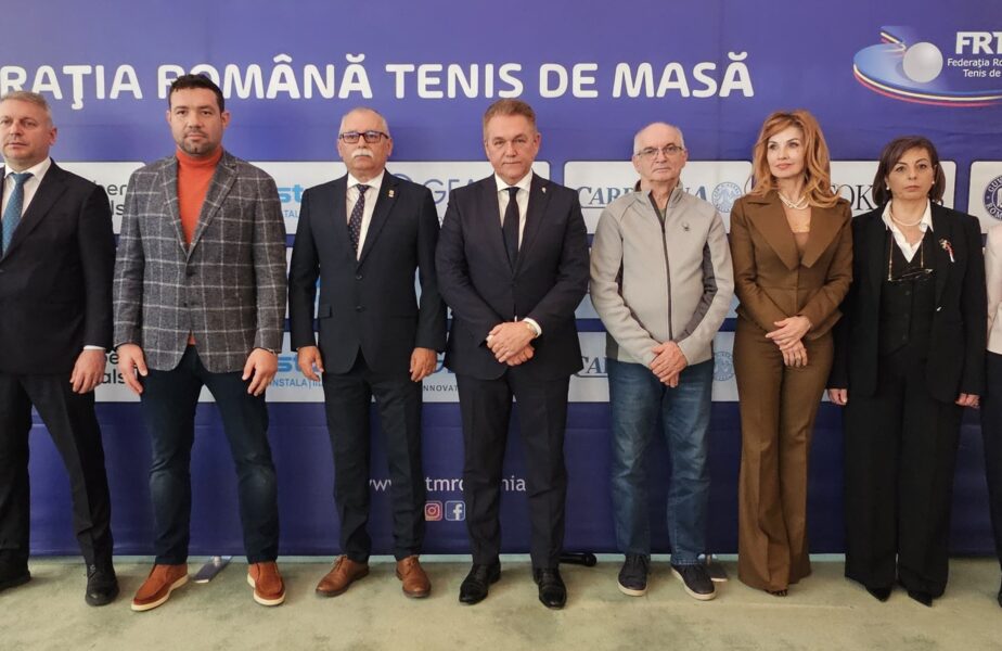 Cristinel Romanescu a fost reales în funcţia de preşedinte al Federaţiei Române de tenis de masă