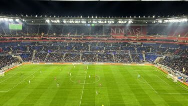 Olympique Lyon – FCSB 4-0. Nuamah a reuşit şi el „dubla”. Apărarea campioanei, fără şanse