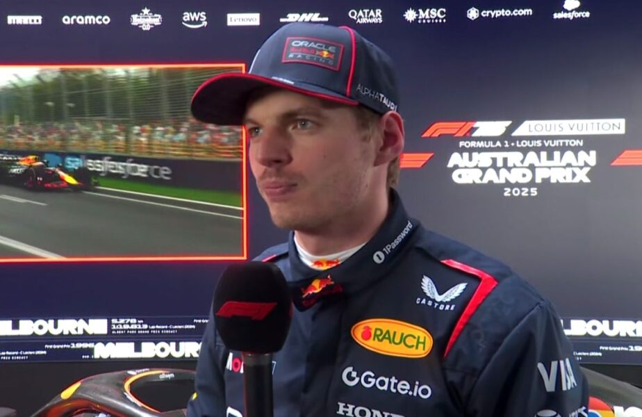 „A fost un rezultat mai bun decât te-ai fi aşteptat?” Răspunsul lui Max Verstappen, după ce a terminat pe 2 Marele Premiu al Australiei!