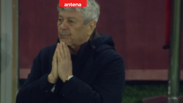 Mircea Lucescu, exasperat de cele 3 ratări ale lui Drăguş! Gestul făcut la finalul primei reprize