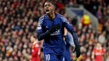 Borna uriaşă atinsă de Ousmane Dembele, după golul marcat în Liverpool – PSG. Niciun alt jucător nu a mai reuşit asta în 2025