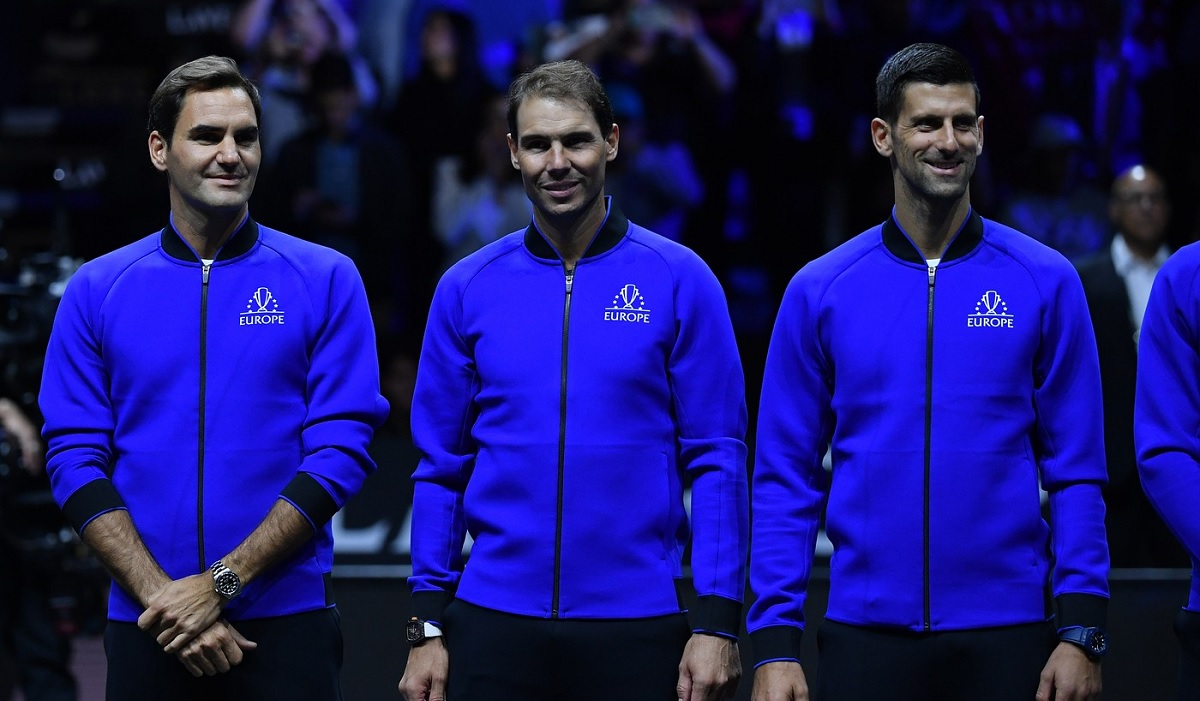 Roger Federer, Rafael Nadal şi Novak Djokovic, la Laver Cup 2022