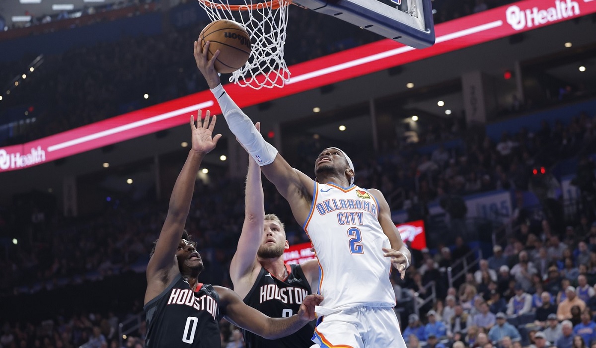 Shai Gilgeous-Alexander este de neoprit în NBA! Canadianul a marcat 51 de puncte în Houston Rockets – Oklahoma City Thunder