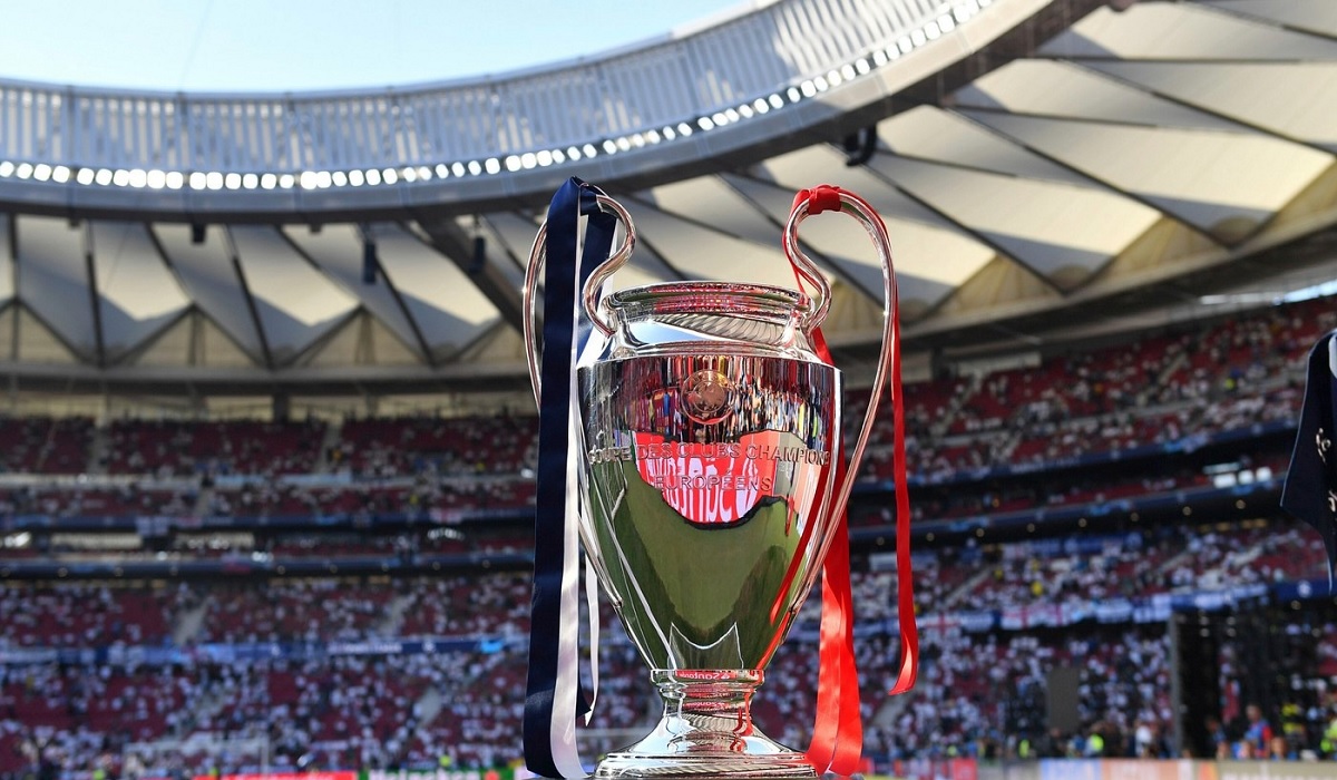 Trofeul UEFA Champions League, pe Metropolitano