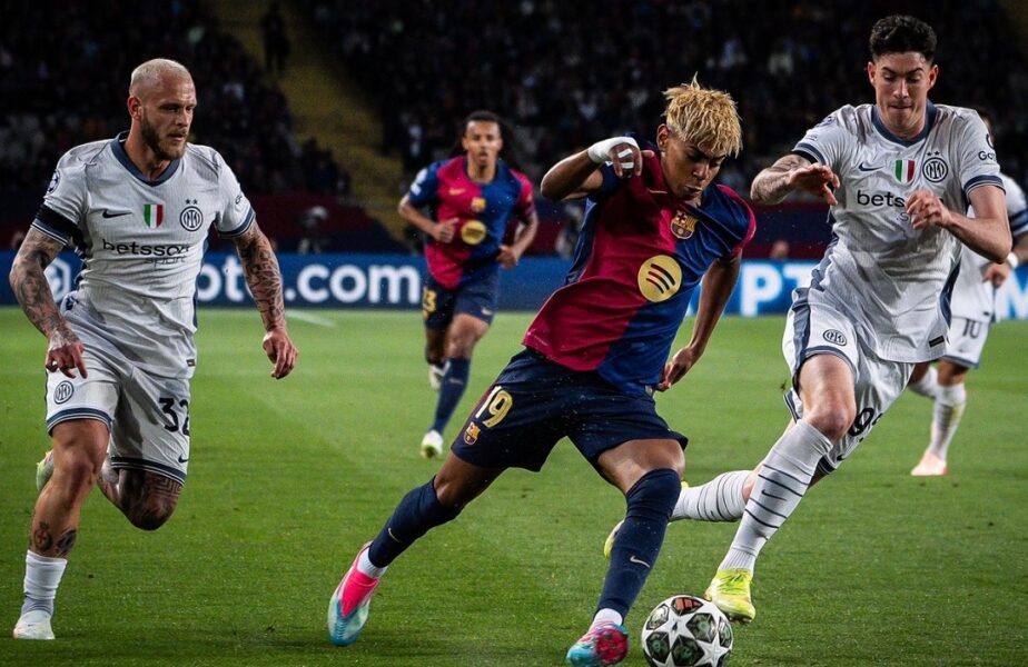 Barcelona – Inter 3-3. Nebunie totală în Champions League. Se anunţă un retur incendiar pentru finală
