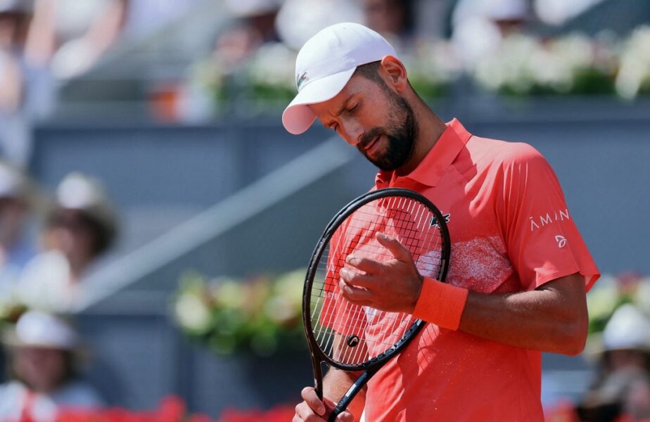 Novak Djokovic, out de la Madrid! Surpriză uriaşă la Caja Magica. Nu s-a mai întâmplat de 7 ani