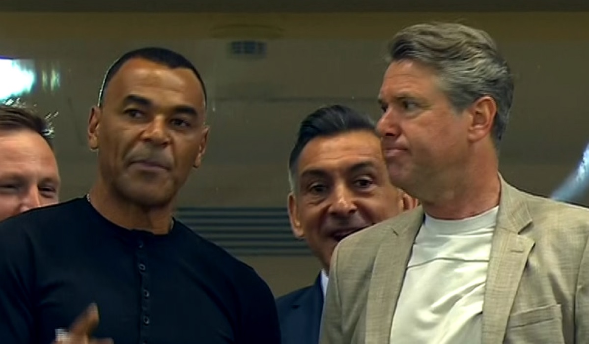 Spectator de lux la FCSB – Dinamo! Marele Cafu, alături de Florin Răducioiu şi Ilie Dumitrescu