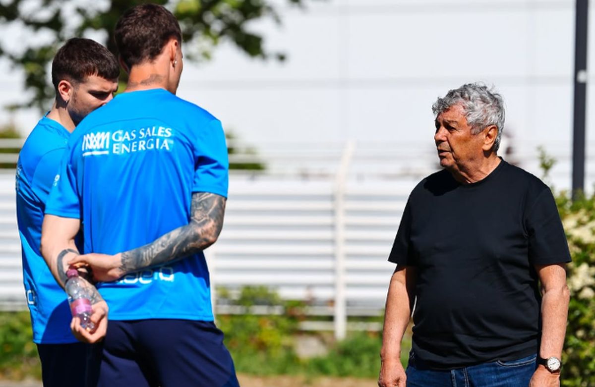 Mircea Lucescu, vizită la Parma! Selecţionerul, surprins în timp ce vorbea cu Dennis Man şi Valentin Mihăilă