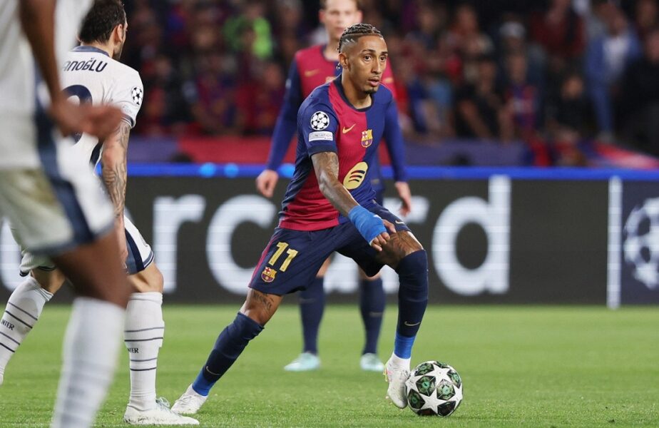 Raphinha, reacţie dură după Barcelona – Inter 3-3: „E inacceptabil”. Capitolul la care l-a depăşit pe Lionel Messi